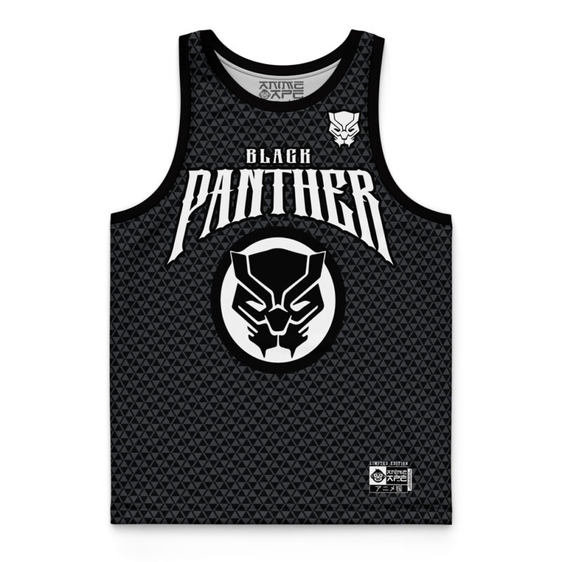 Black Panther Marvel Basketball Jersey - Image 3