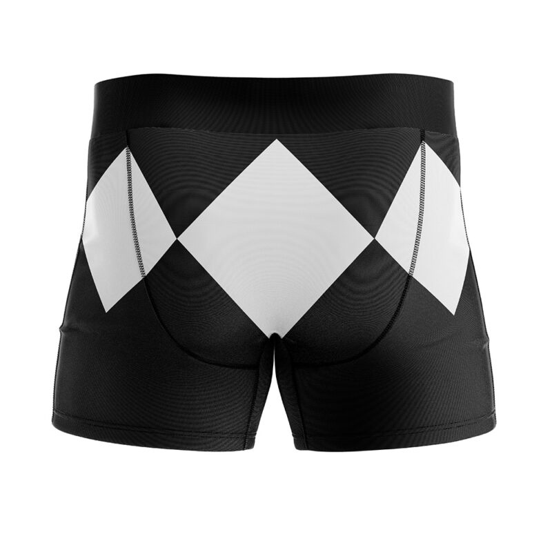Black Ranger Mighty Morphin Power Rangers Boxer Briefs Men's Underwear - Image 3