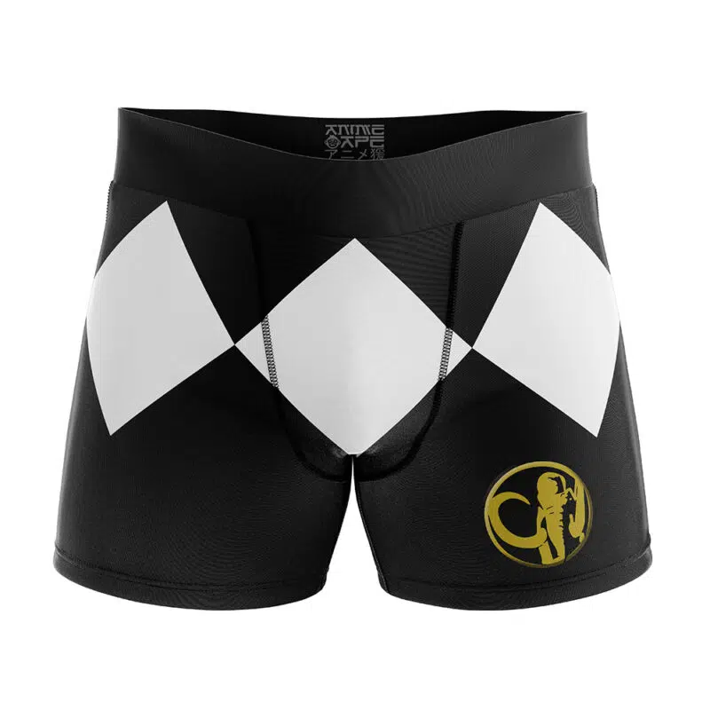 Black Ranger Mighty Morphin Power Rangers Boxer Briefs Men's Underwear