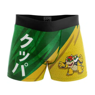 Bowser Super Mario Bros Boxer Briefs Mens Underwear
