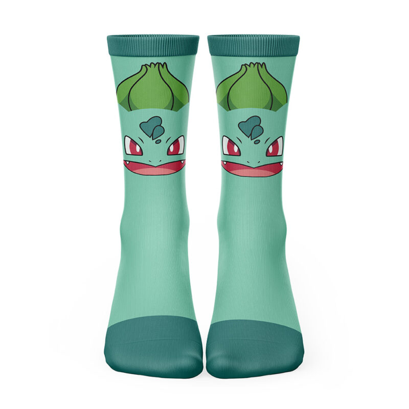 Bulbasaur Pokemon Socks