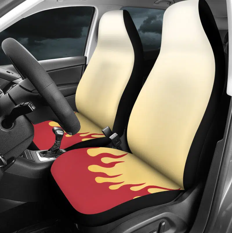 Kyojuro Rengoku Demon Slayer Car Seat Covers - Image 4