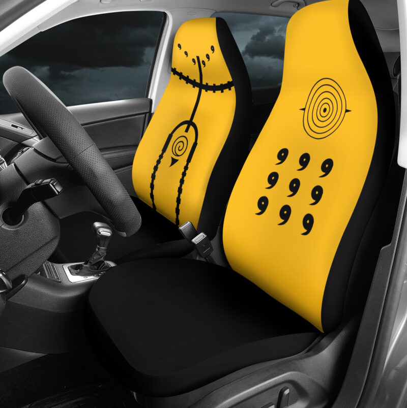 Shippuden Nine-Tails Chakra Mode Shippuden Car Seat Covers - Image 4