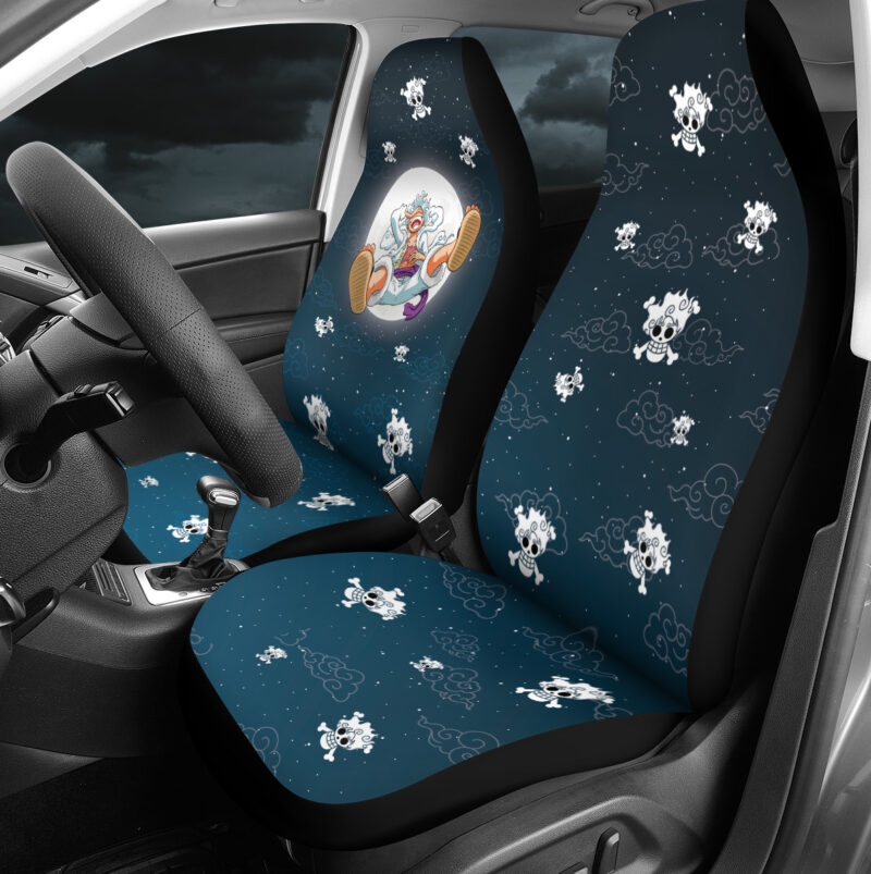 Gear 5 Luffy One Piece Car Seat Covers - Image 4