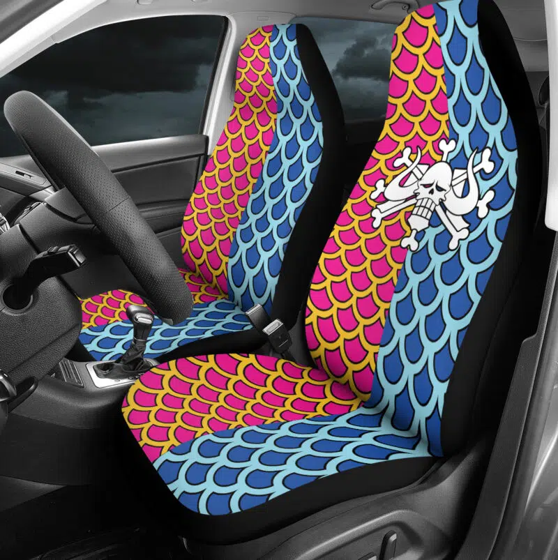 Kaido Pattern One Piece Car Seat Covers - Image 4