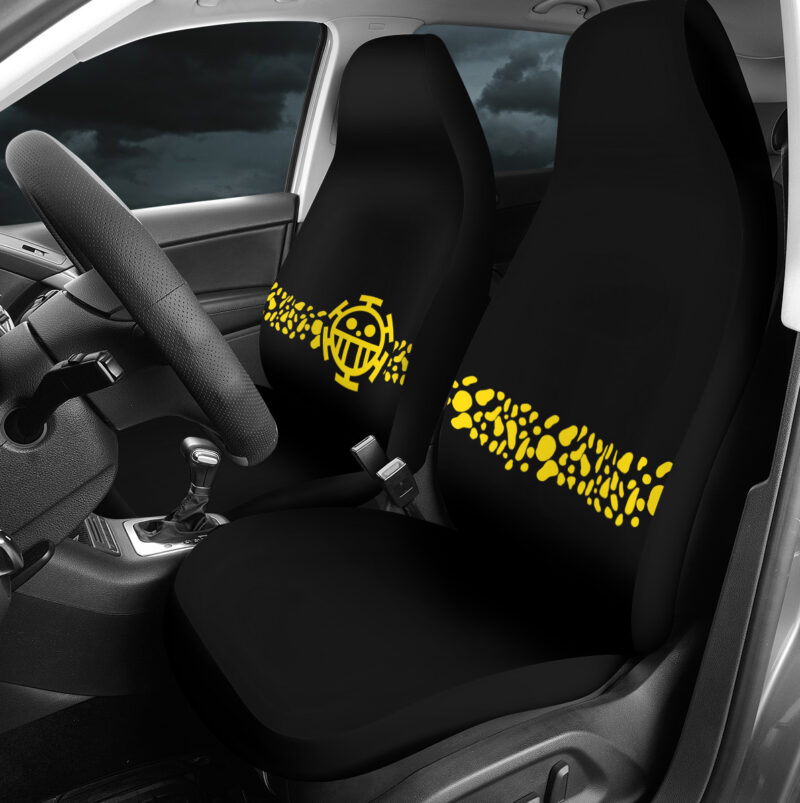 Trafalgar Law Punk Hazard One Piece Car Seat Covers - Image 4