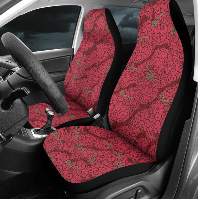 Ope Ope No Mi One Piece Car Seat Covers - Image 3