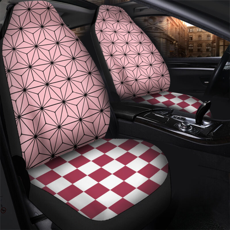 Nezuko Kamado Demon Slayer Car Seat Covers - Image 2