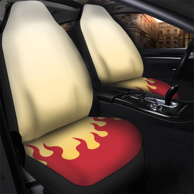 Kyojuro Rengoku Demon Slayer Car Seat Covers - Image 3