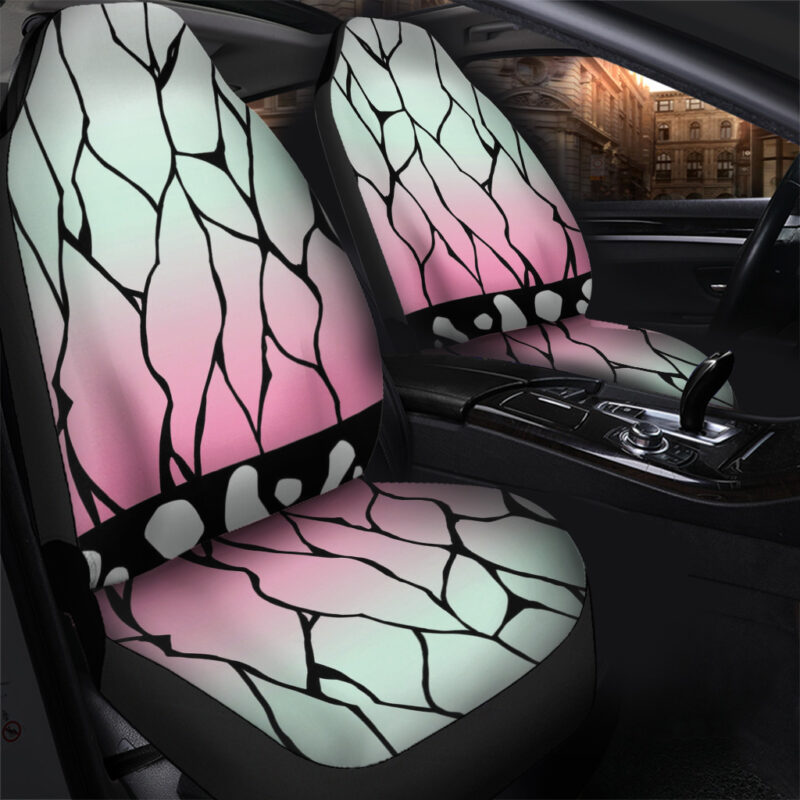 Shinobu Kocho Demon Slayer Car Seat Covers - Image 3