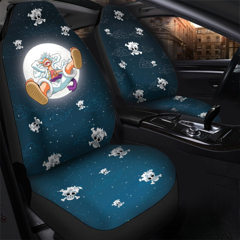 Gear 5 Luffy One Piece Car Seat Covers - Image 3