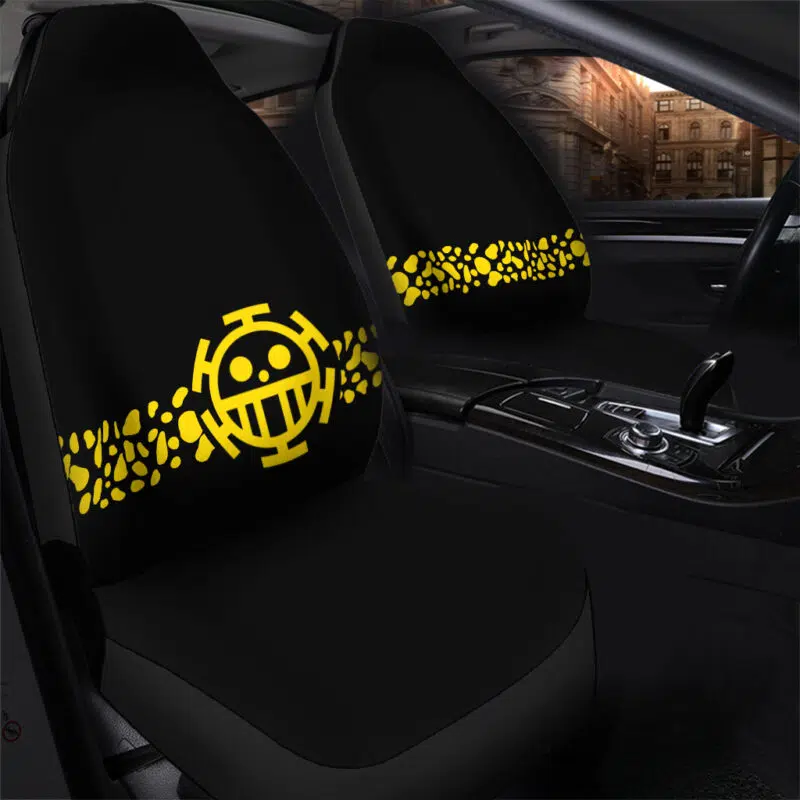Trafalgar Law Punk Hazard One Piece Car Seat Covers - Image 3