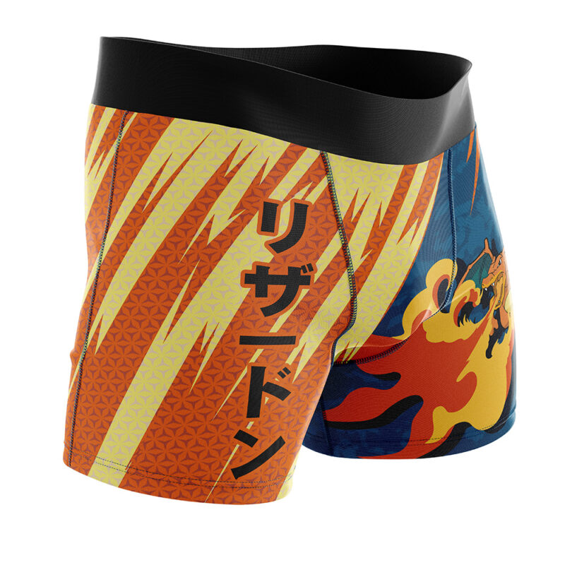 Charizard Attack Pokemon Boxer Briefs Mens Underwear - Image 2