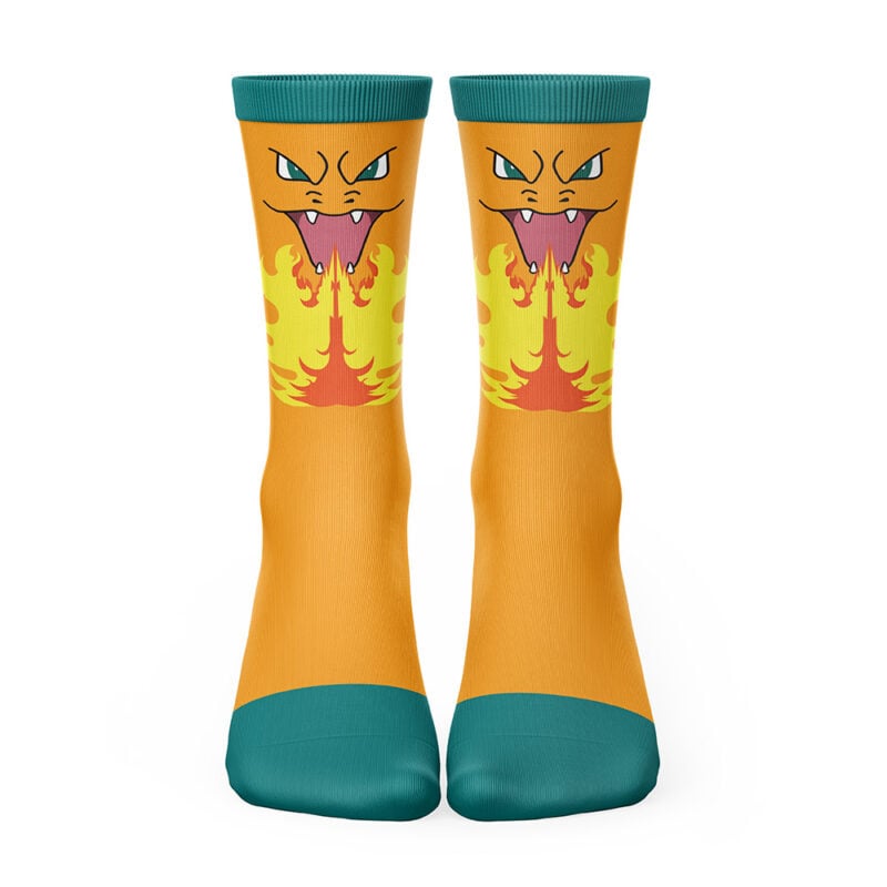 Charizard Pokemon Socks