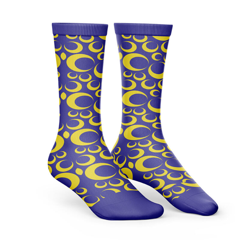 Crescent Moon Sailor Moon Socks - Image 2