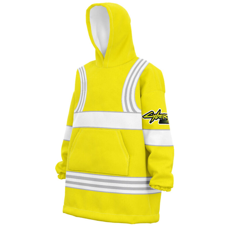 Edgerunners Cyberpunk 2077 Snug Oversized Blanket Hoodie