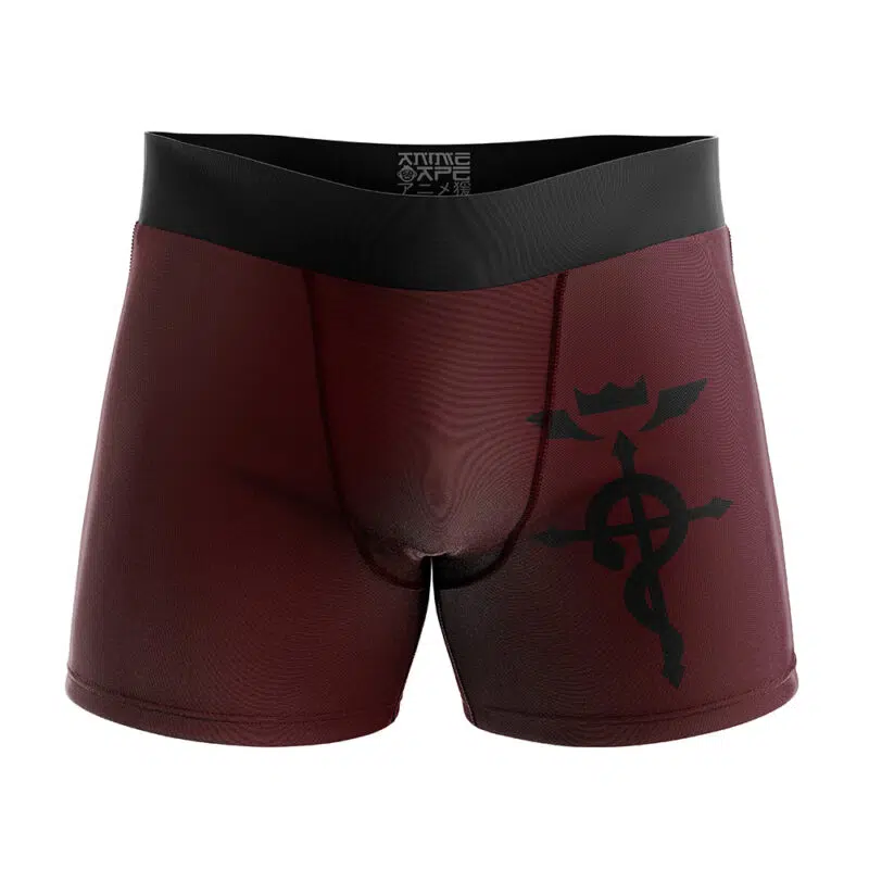 Edward Elric Fullmetal Alchemist Boxer Briefs Mens Underwear