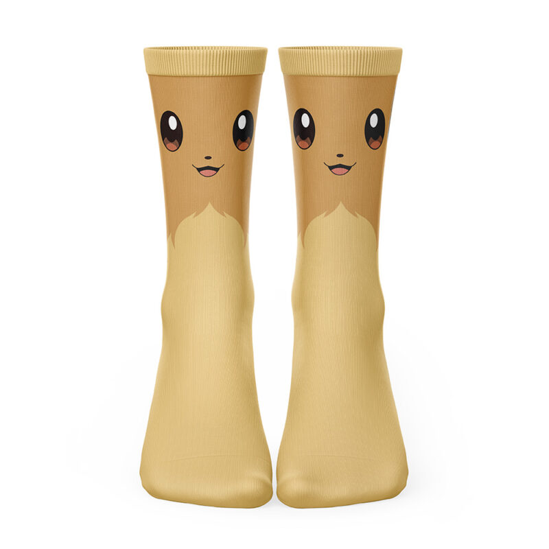Eevee Pokemon Socks