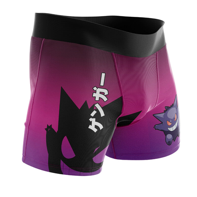 Gengar Nightshade Pokemon Boxer Briefs Men's Underwear - Image 2