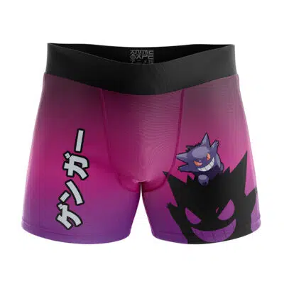 Gengar Shadow Pokemon Boxer Briefs Men's Underwear