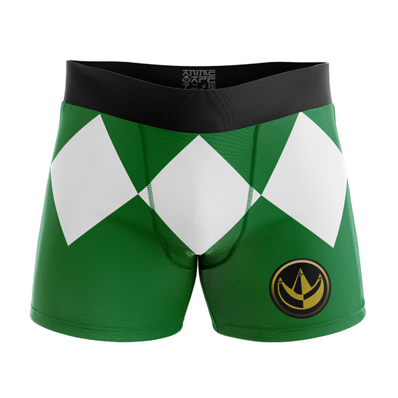 Green Ranger Mighty Morphin Power Rangers Boxer Briefs Men's Underwear