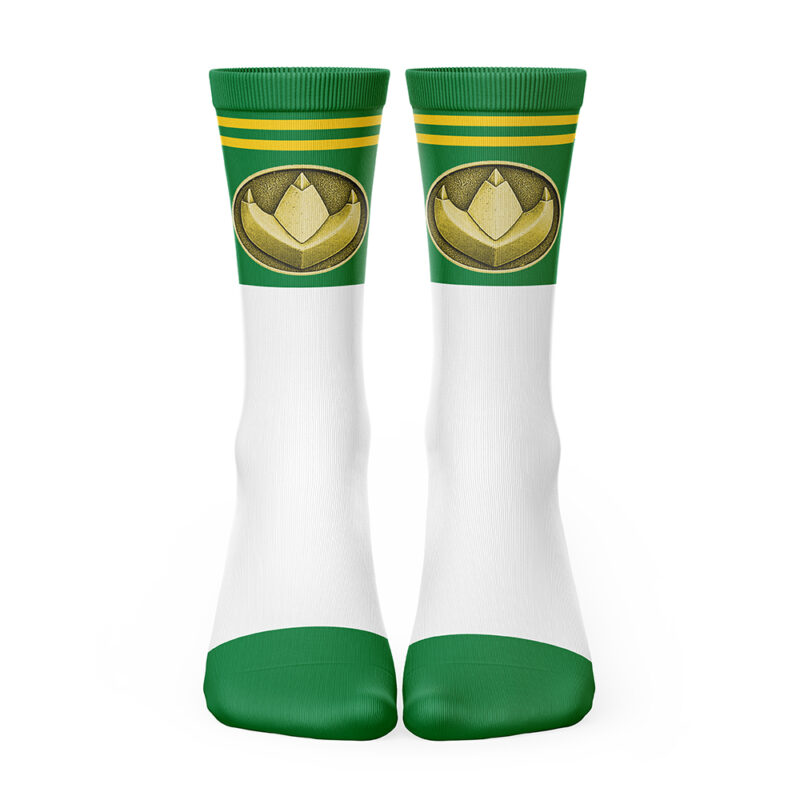 Green Ranger Ninjetti Power Rangers Socks