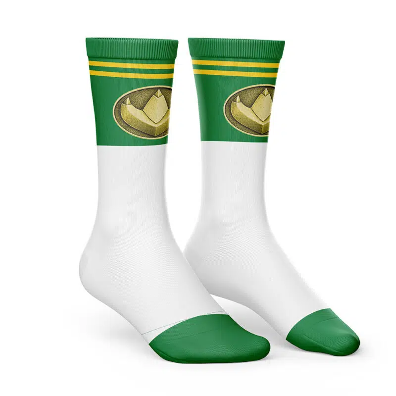 Green Ranger Ninjetti  Rangers Socks - Image 2