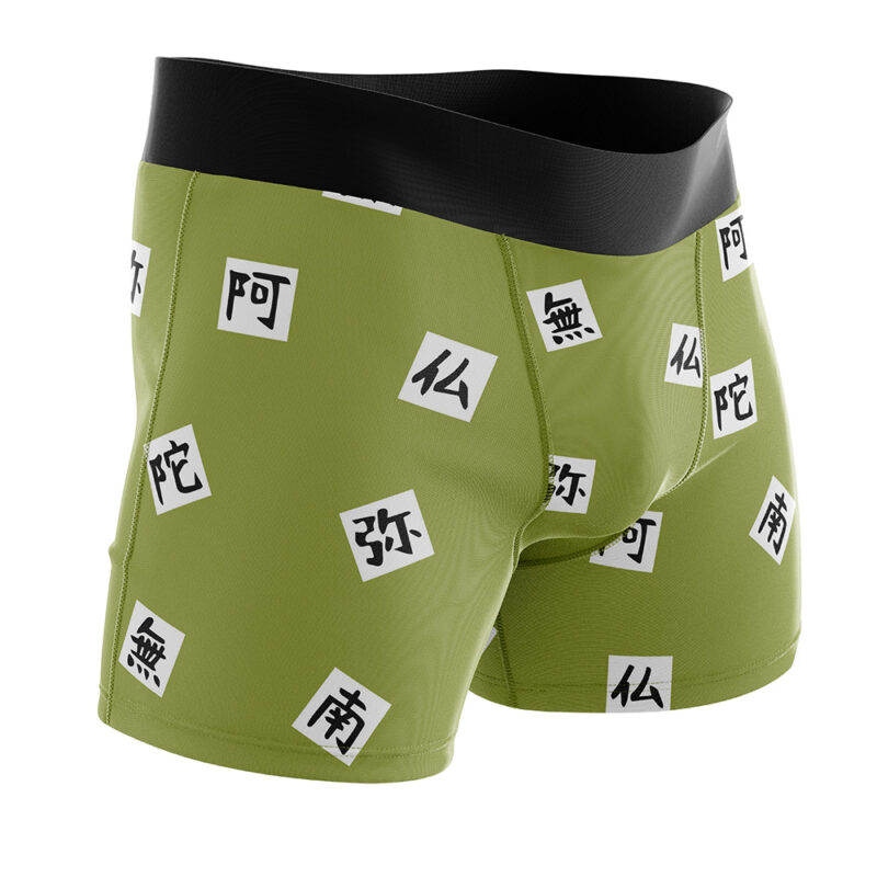 Gyomei Himejima Demon Slayer Mens All Over Print Boxer Briefs - Image 2