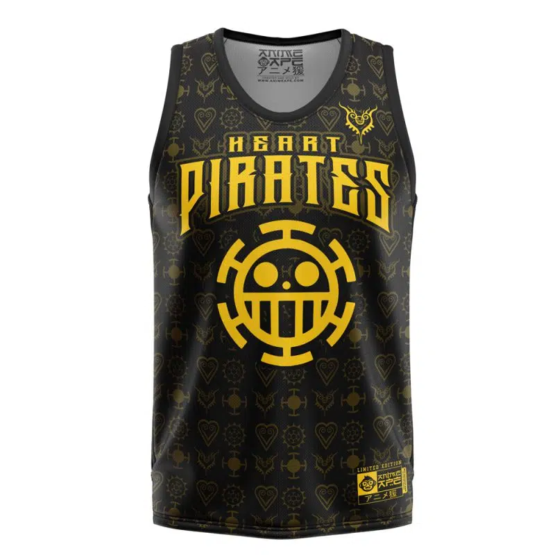 Heart Pirates Law OP Pirates Basketball Jersey