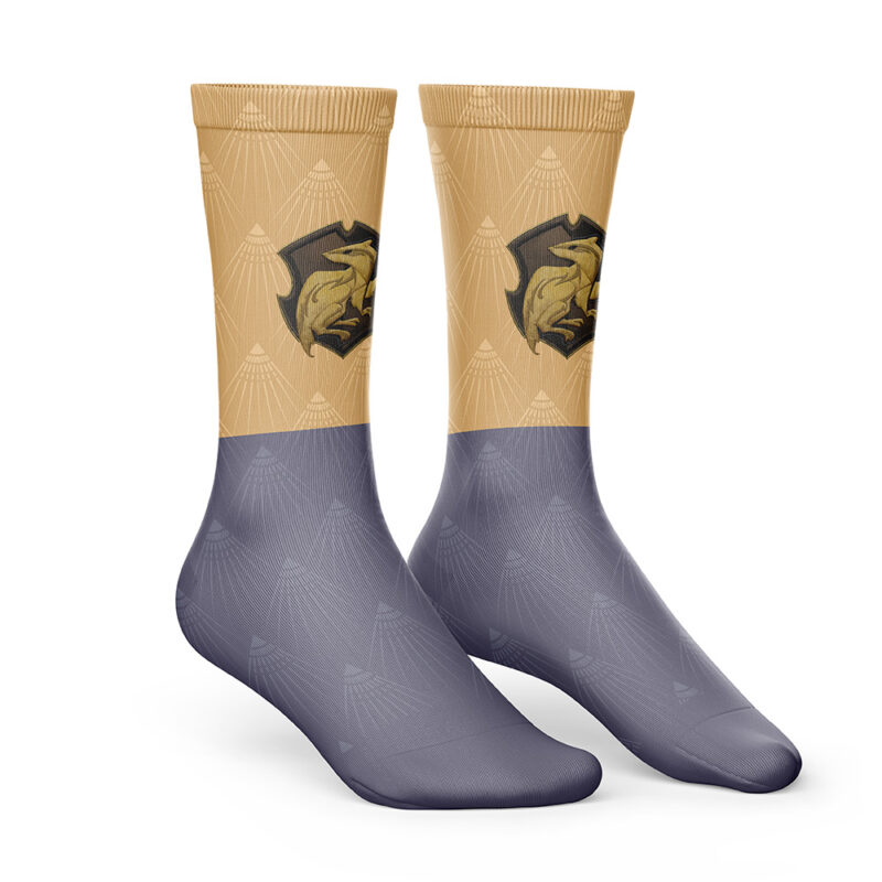 Hogwarts Legacy Hufflepuff Badge Harry Potter Socks - Image 2