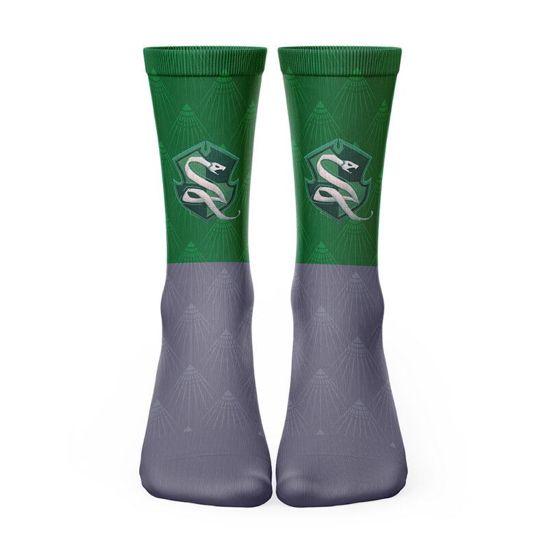 Hogwarts Legacy Slytherin Badge Harry Potter Socks