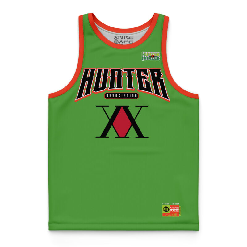 Hunter Association Gon Hunter X Hunter Basketball Jersey - Image 3