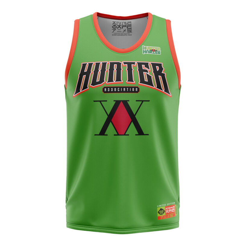 Hunter Association Gon Hunter X Hunter Basketball Jersey