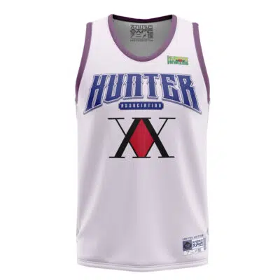 Hunter Association Killua Hunter X Hunter Basketball Jersey