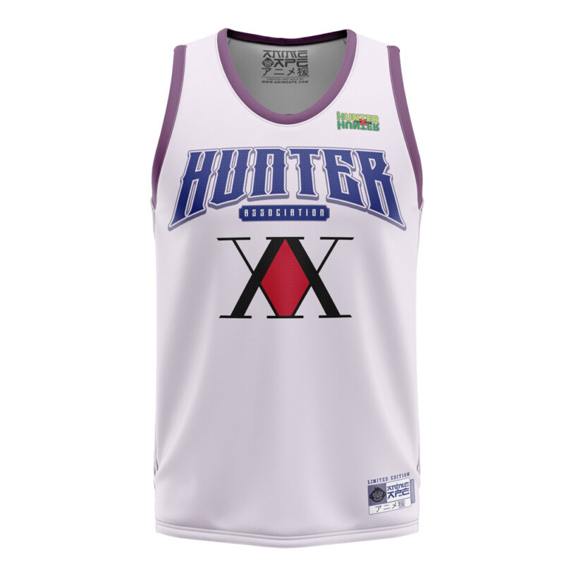 Hunter Association Killua Hunter X Hunter Basketball Jersey