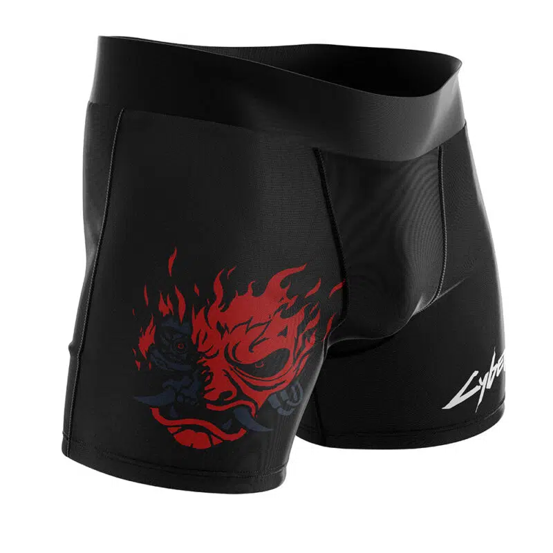 Johnny Silverhand Cyberpunk 2077 Boxer Briefs Men's Underwear - Image 2