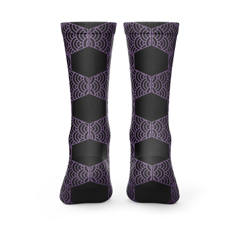 Kokushibo Demon Slayer Premium Socks - Image 3