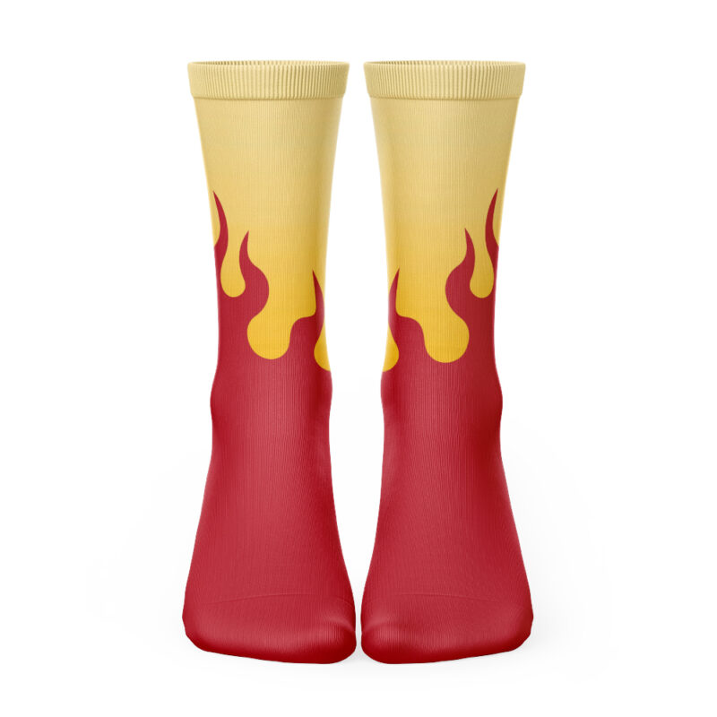 Kyojuru Rengoku Demon Slayer Premium Socks