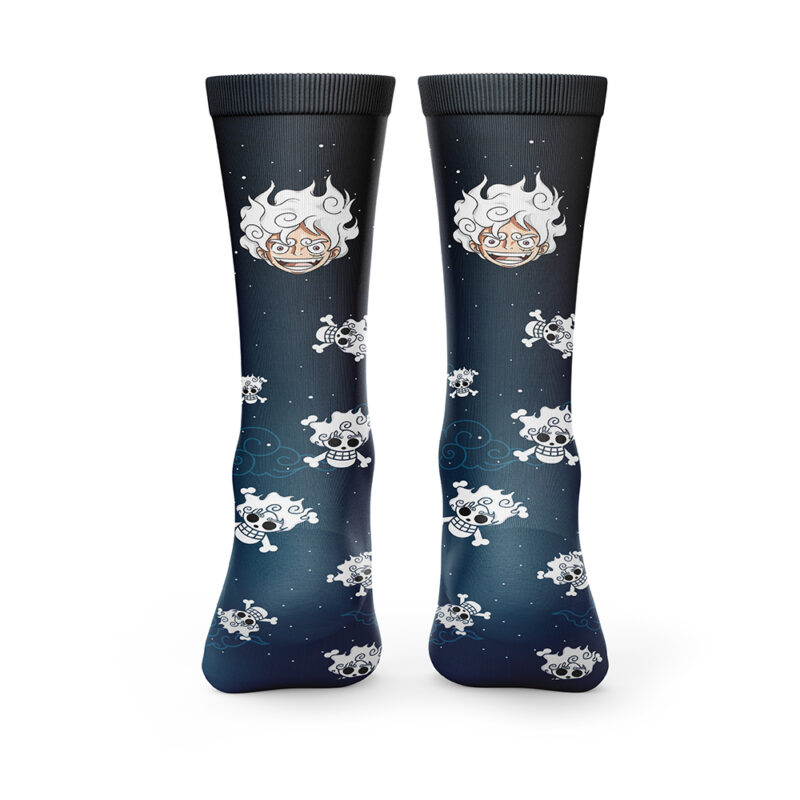Luffy Gear 5 V2 One Piece Socks - Image 3