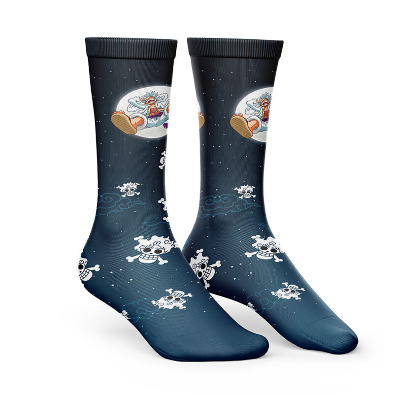 Luffy Gear 5 V2 One Piece Socks - Image 2