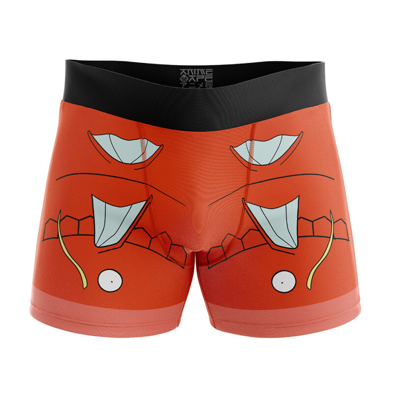 Magikarp Shape Pokemon Boxer Briefs Men's Underwear
