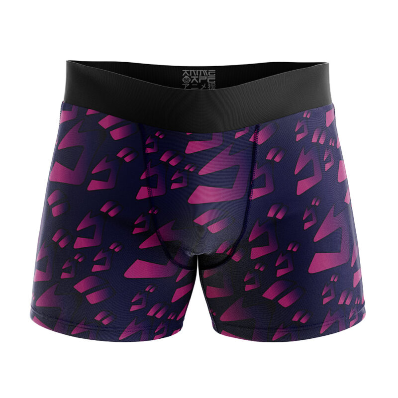 Menacing Aura Jojos Bizarre Adventure Boxer Briefs Mens Underwear
