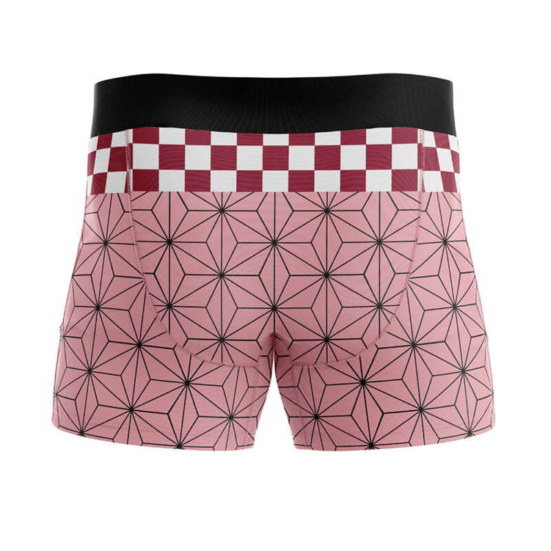 Nezuko Kamado Demon Slayer Mens All Over Print Boxer Briefs - Image 3