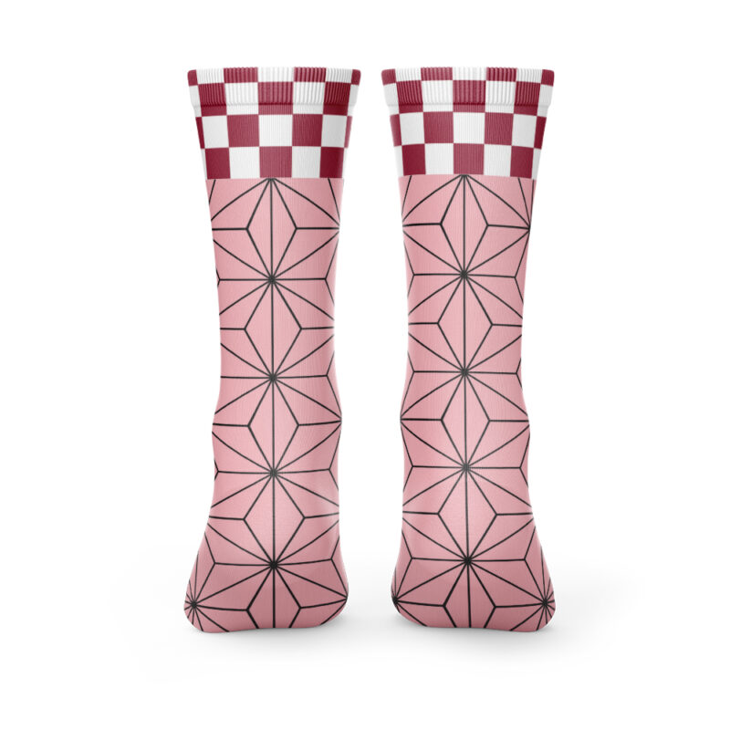 Nezuko Kamado Demon Slayer Premium Socks - Image 3