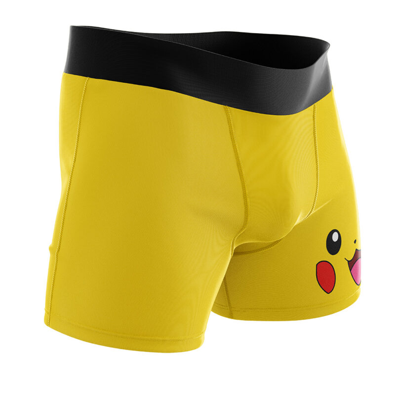 Pikachu Pokemon Boxer Briefs Men’s Underwear - Image 2
