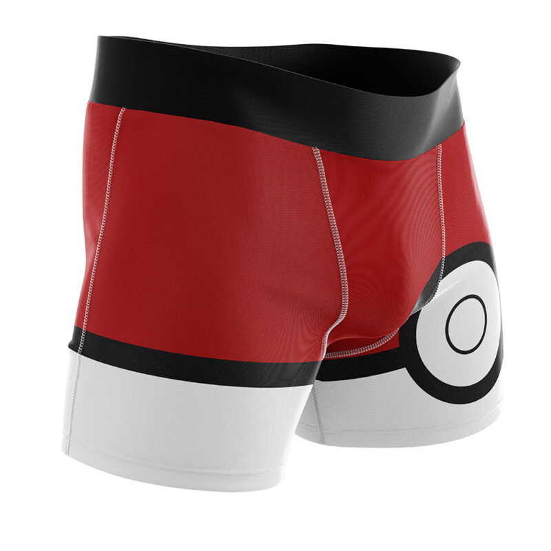 Pokeball Pokemon Boxer Briefs Men’s Underwear - Image 2