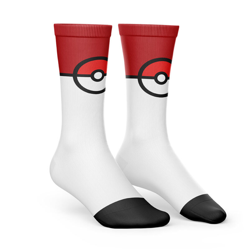 Pokeball Pokemon Socks - Image 2