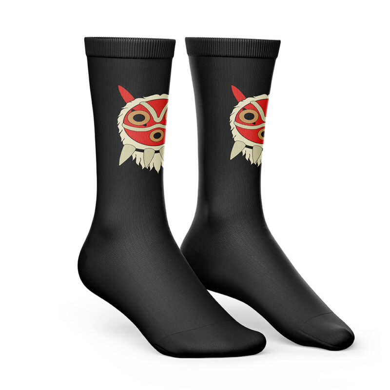 Princess Mononoke Studio Ghibli Socks - Image 2