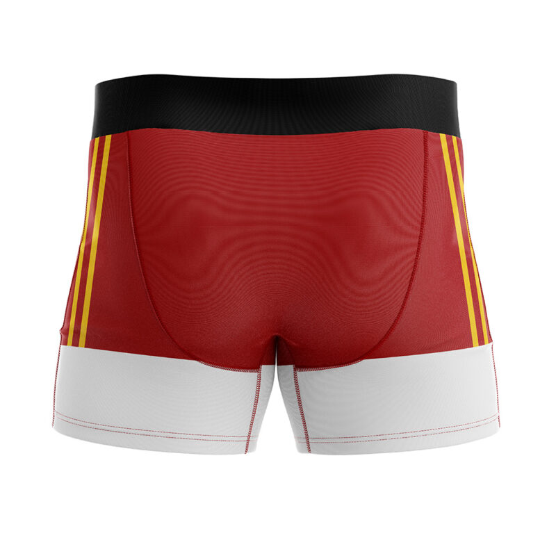 Red Ranger Ninjetti  Rangers Boxer Briefs Men's Underwear - Image 3