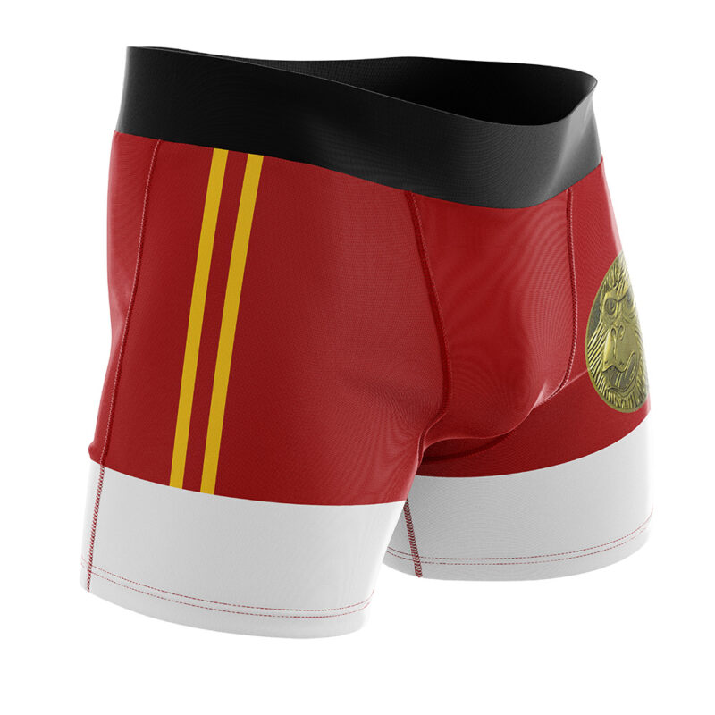 Red Ranger Ninjetti  Rangers Boxer Briefs Men's Underwear - Image 2